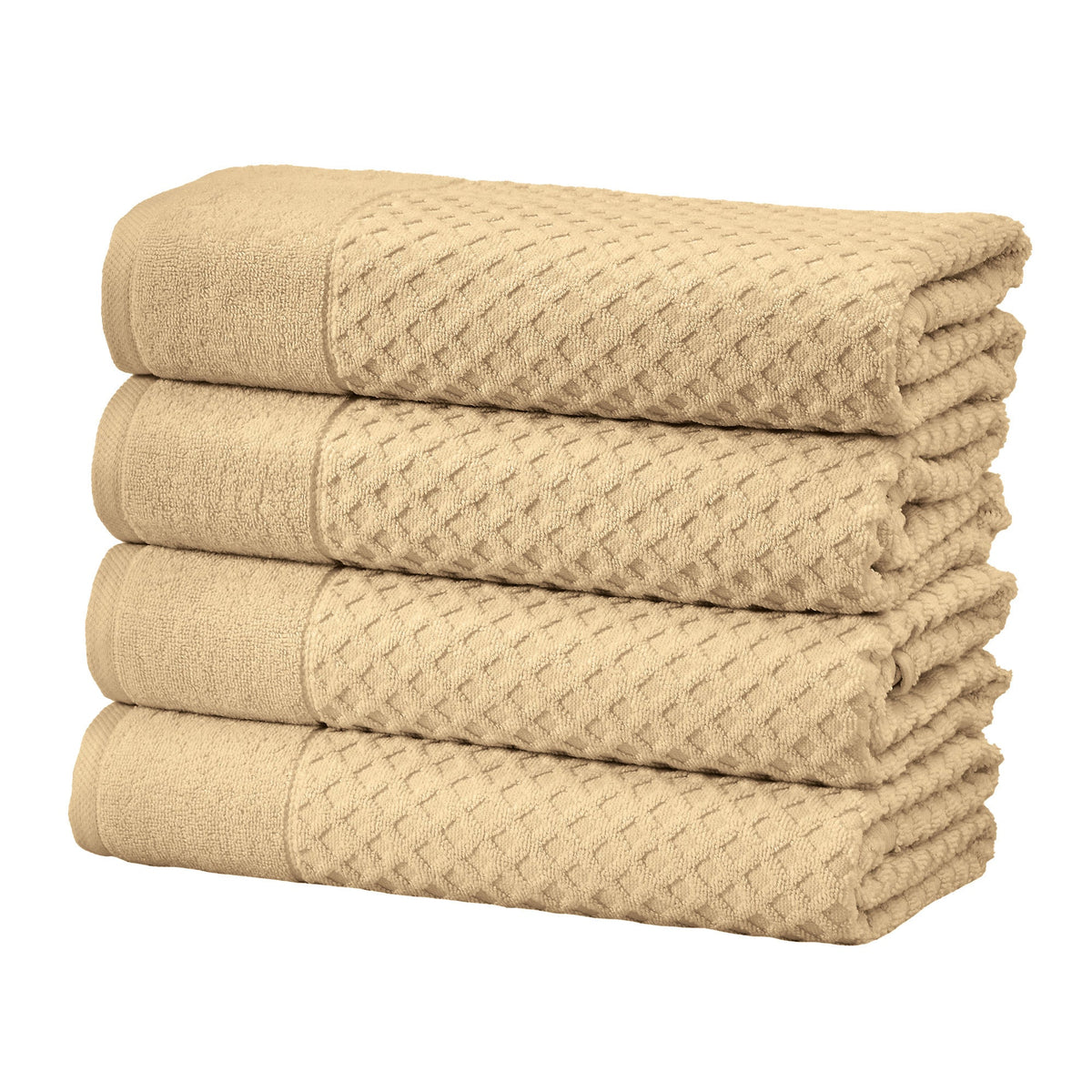 Grayson Cotton Diamond Waffle Towel Collection