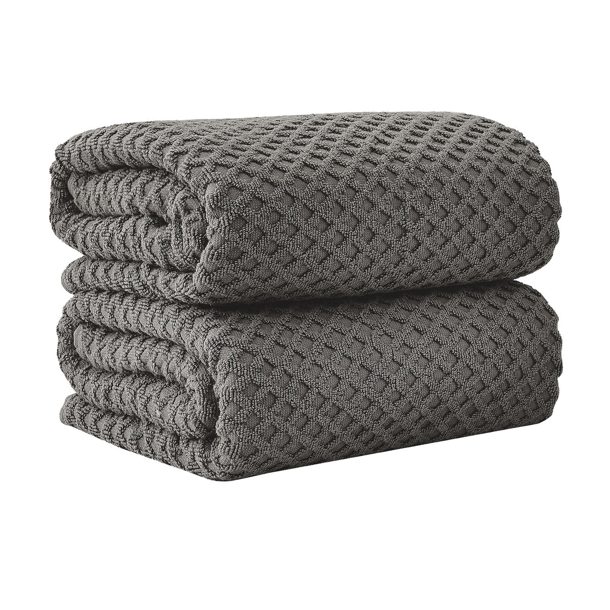 Grayson Cotton Diamond Waffle Towel Collection