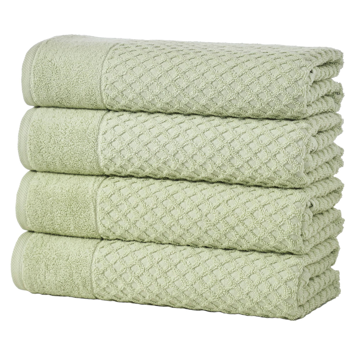 Grayson Cotton Diamond Waffle Towel Collection