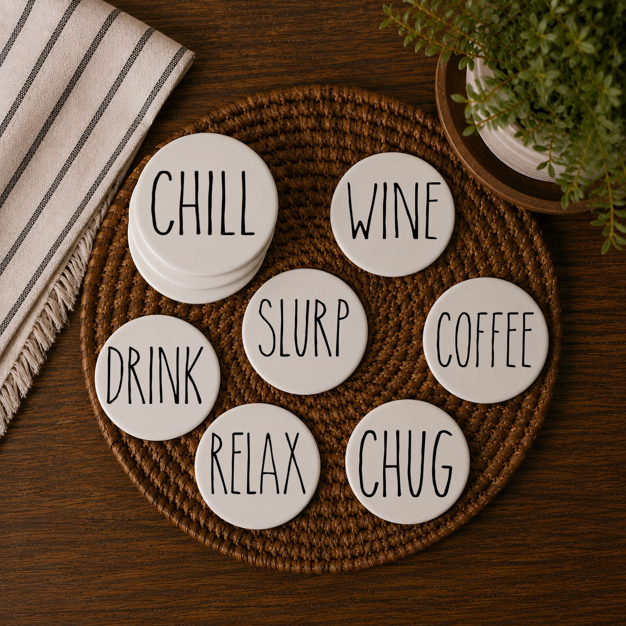 Minimalist Coasters