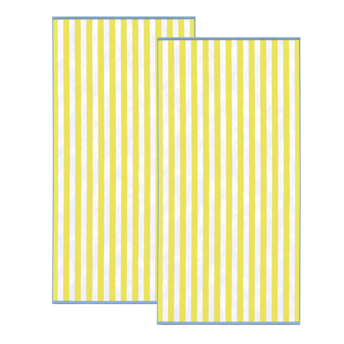 Santa Cruz Striped Cotton Velour Beach Towels