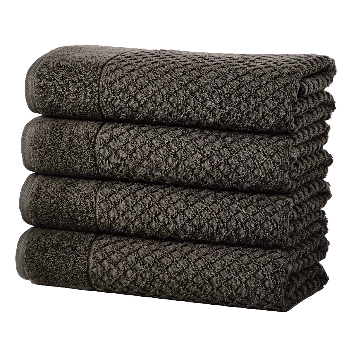 Grayson Cotton Diamond Waffle Towel Collection