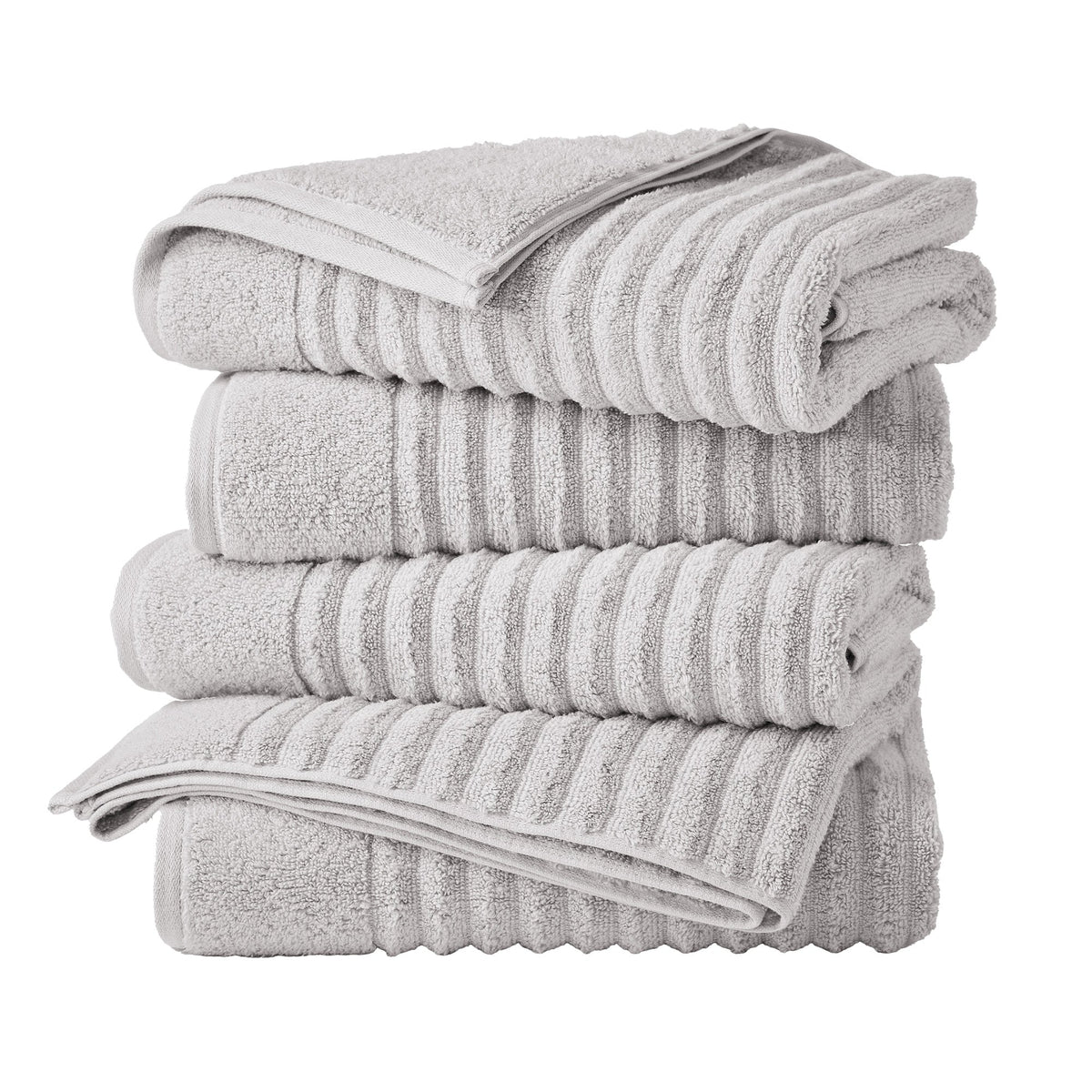Karina Ribbed Combed Cotton Towel Collection