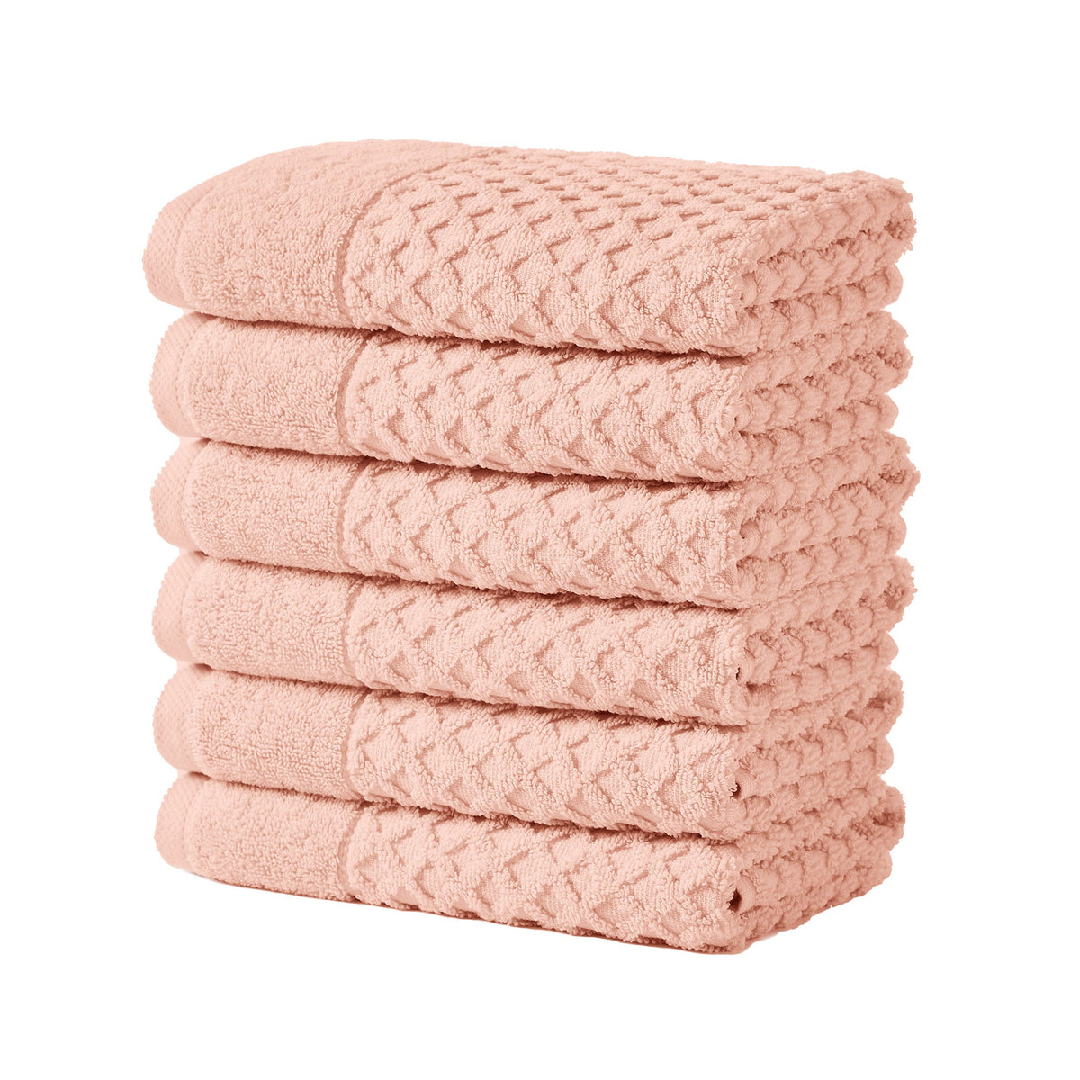 Grayson Cotton Diamond Waffle Towel Collection