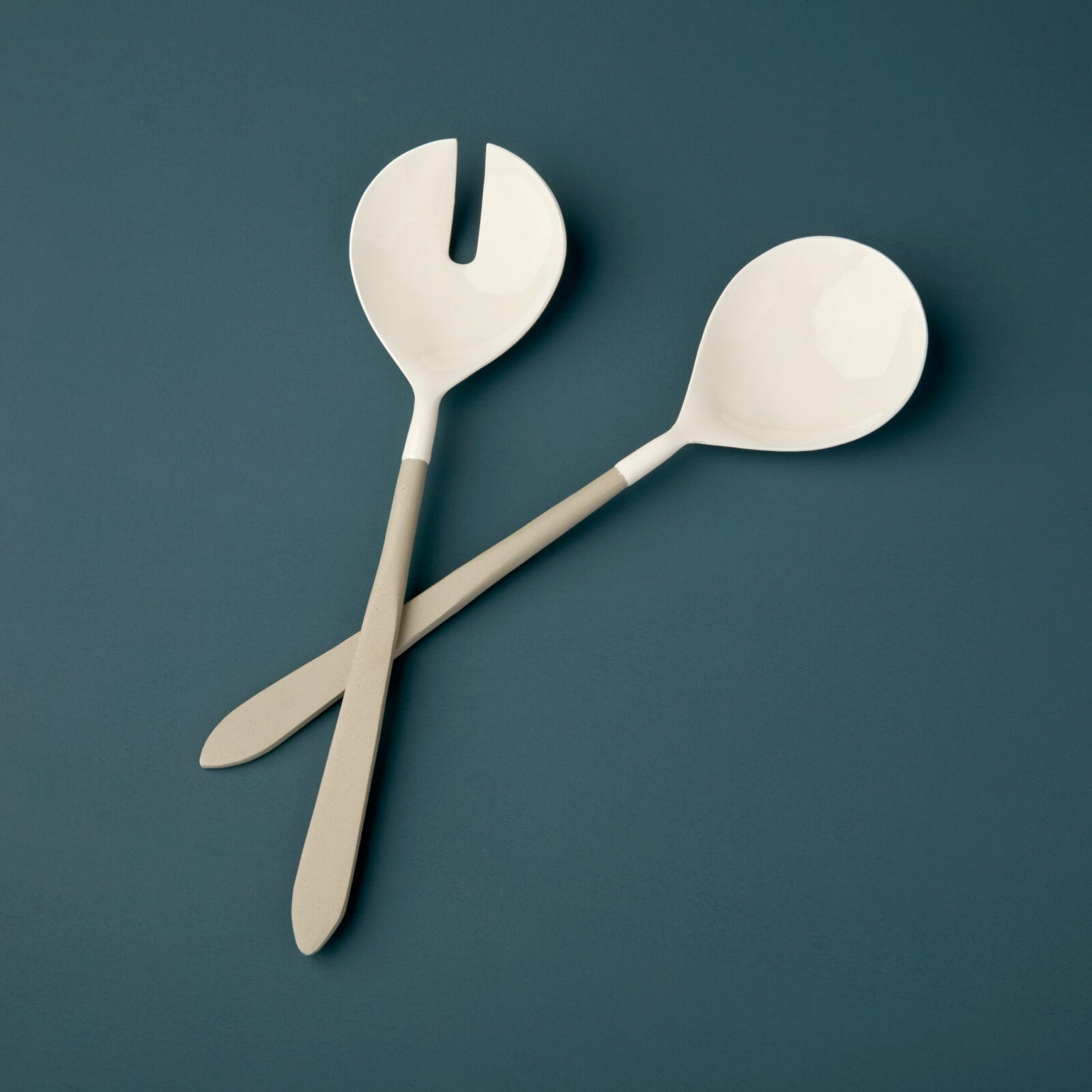 Alto enamel serving utensil set of two