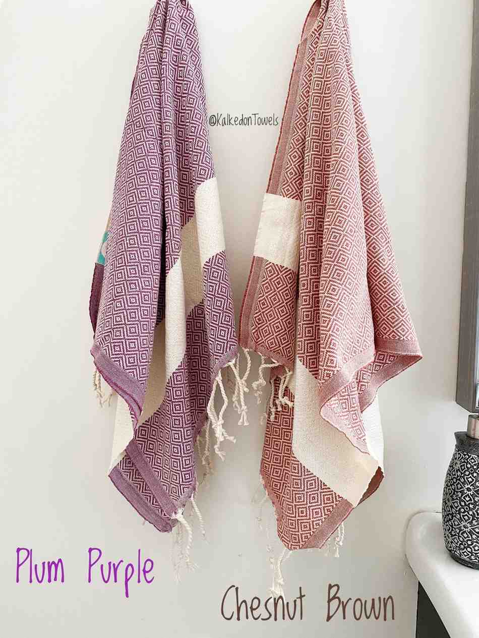 Diamond Turkish tea and guest towels