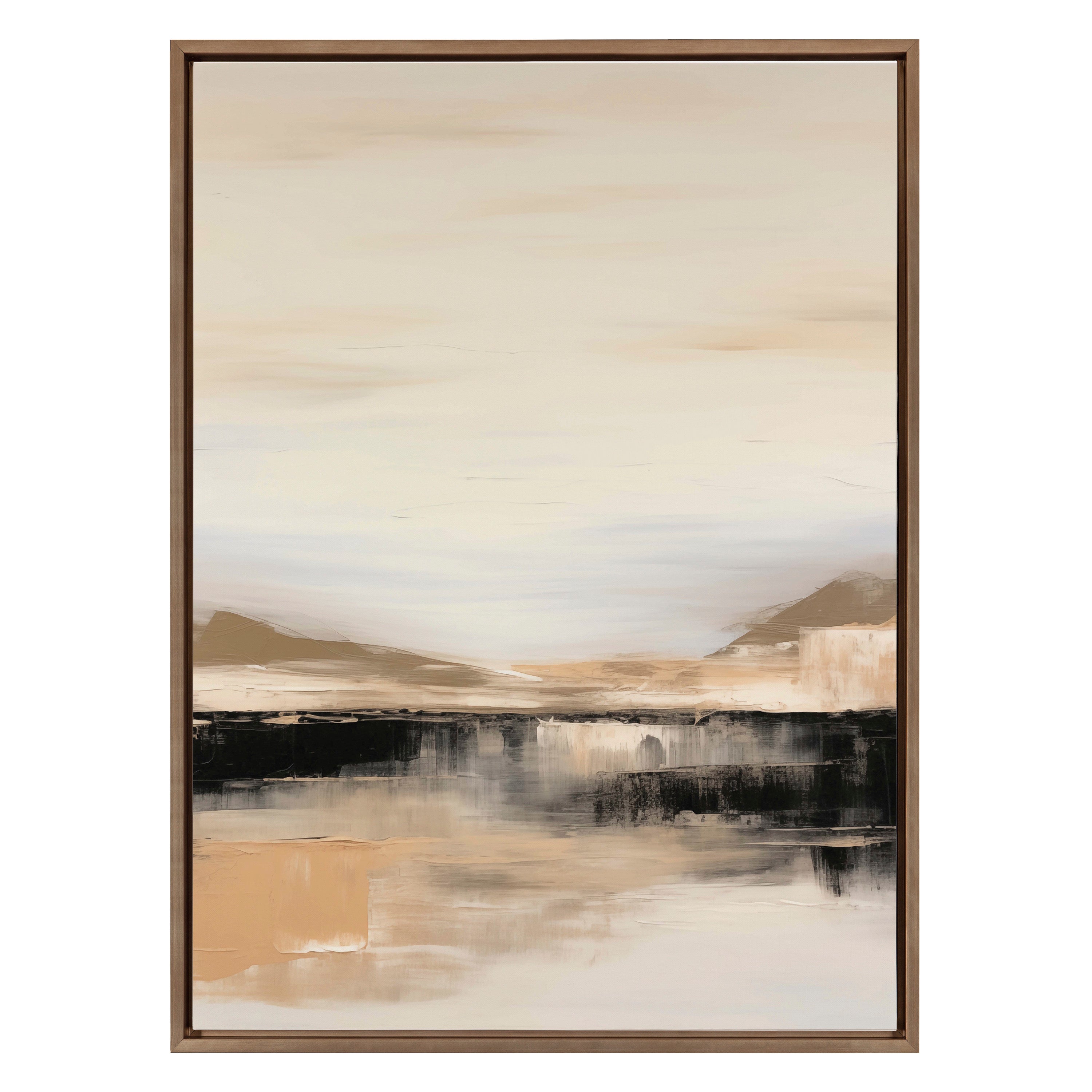 Sylvie Peaceful Landscape II Framed Canvas by Amy Lighthall