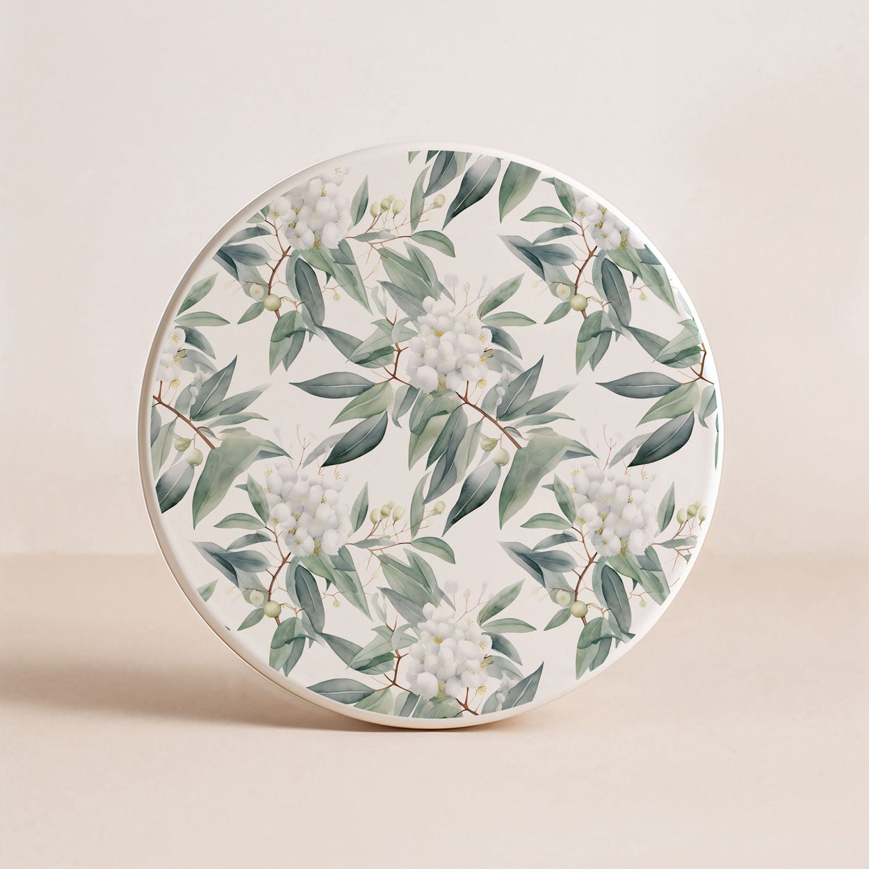 Eucalyptus Ceramic Coasters — Set of 6