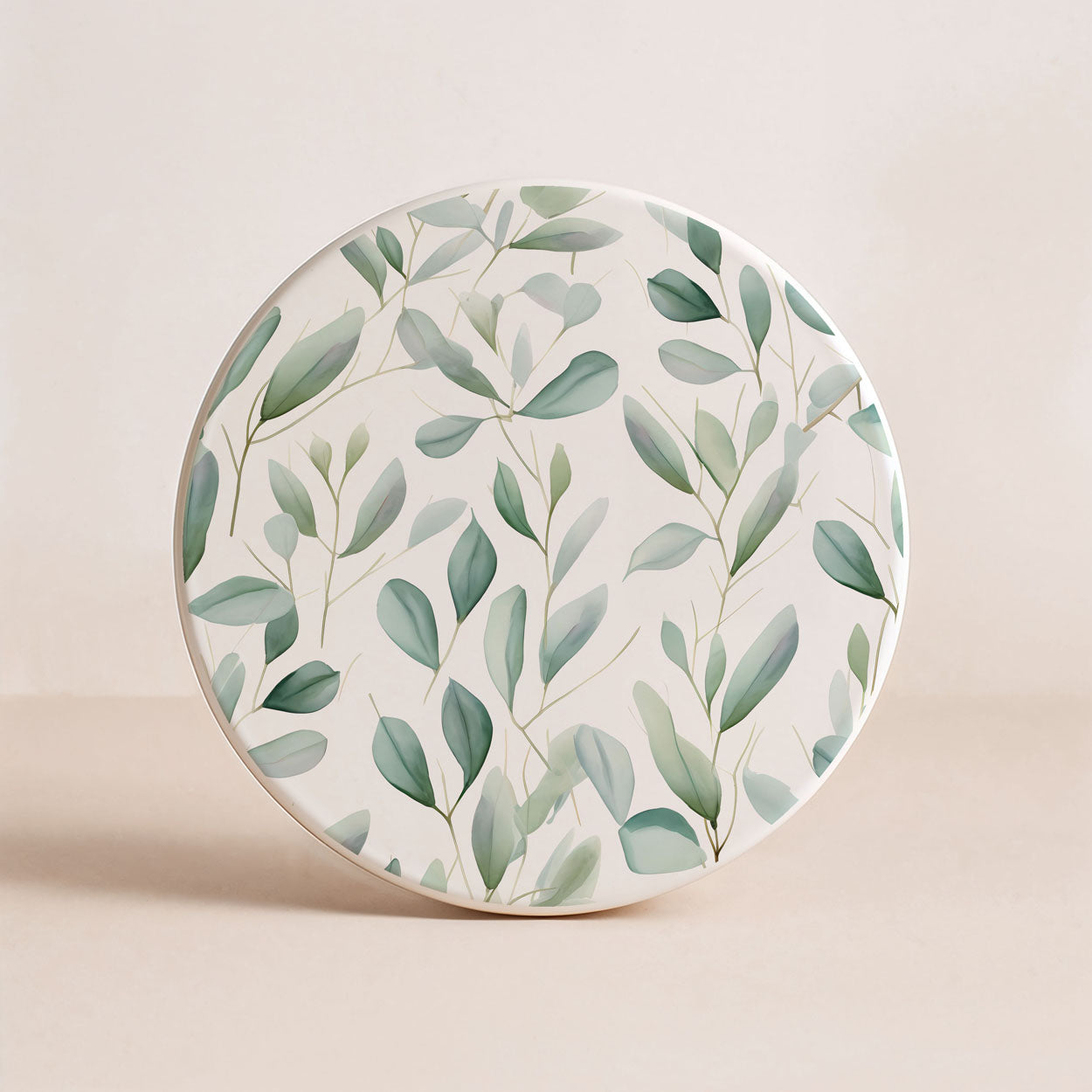 Eucalyptus Ceramic Coasters — Set of 6