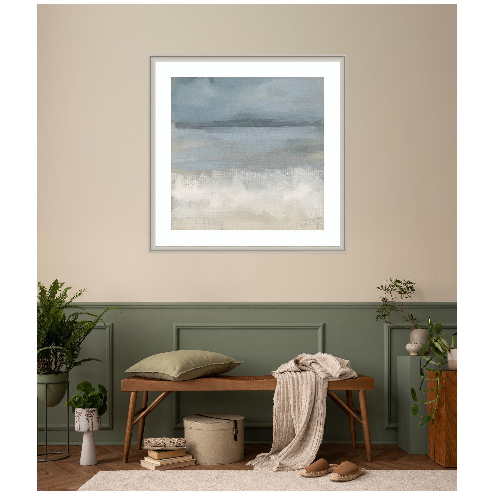 The Blues by Mary Sparrow Framed Wall Art Print – alternate product view
