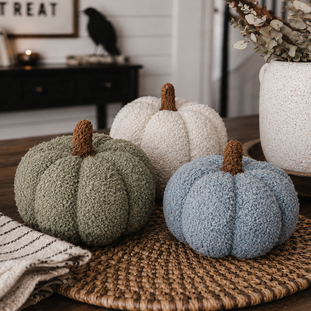 Blair Plush Pumpkin Pillow