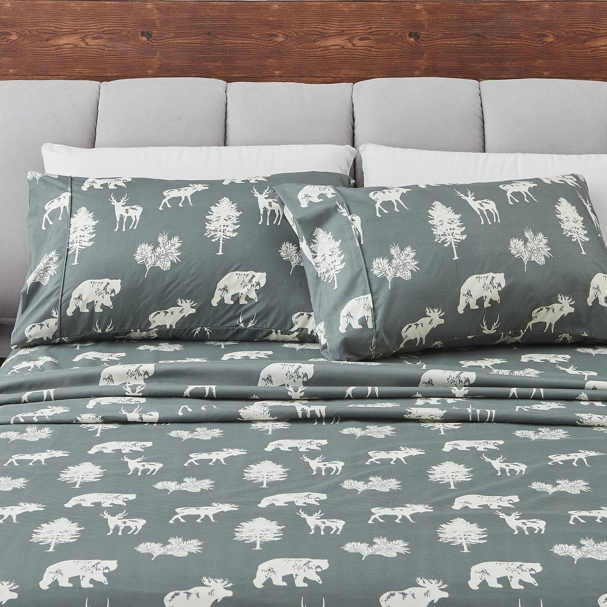 Mountain Ridge Lodge Microfiber Sheet Set