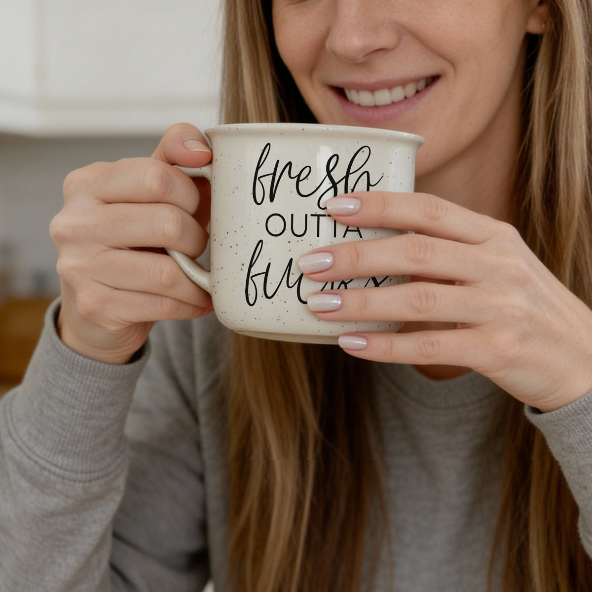 Fresh Outta Fucks 14 oz Ceramic Mug