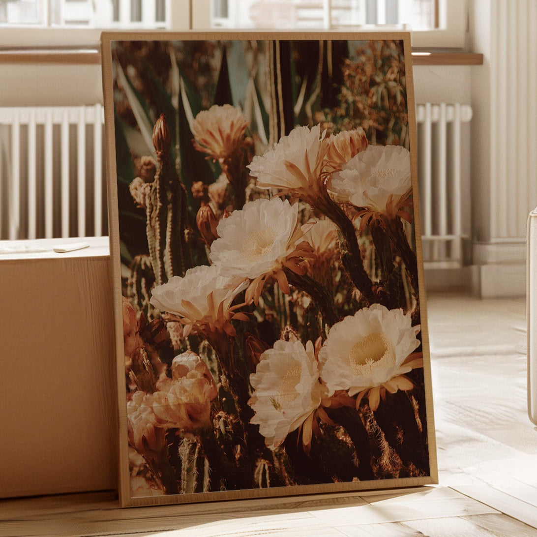 Eloquent Blooms Beneath the Sun wall art by Kooly