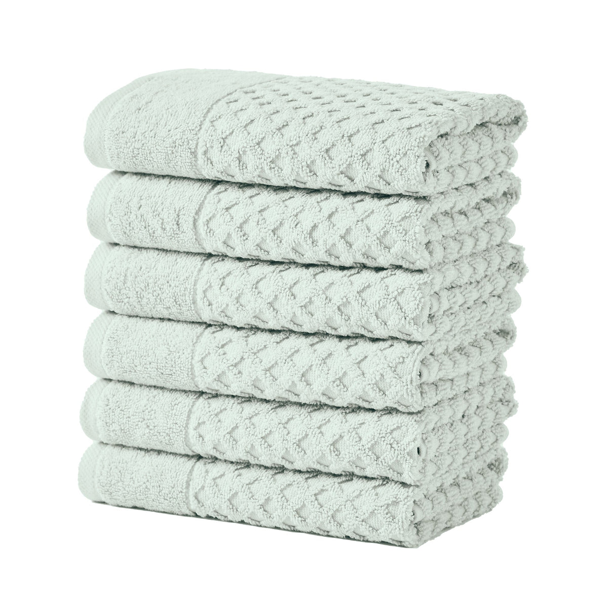 Grayson Cotton Diamond Waffle Towel Collection