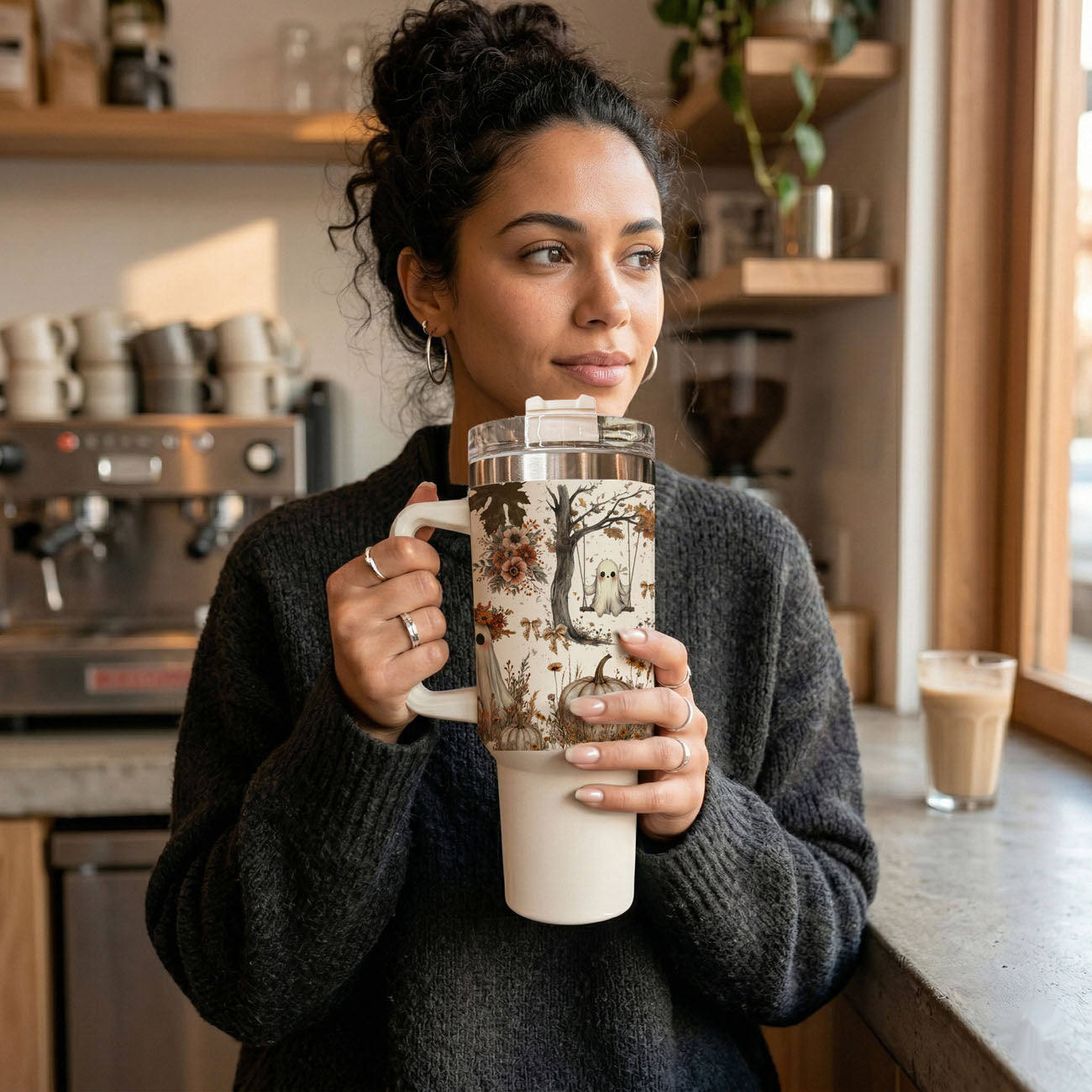Boho Spooks 40 oz Insulated Tumbler