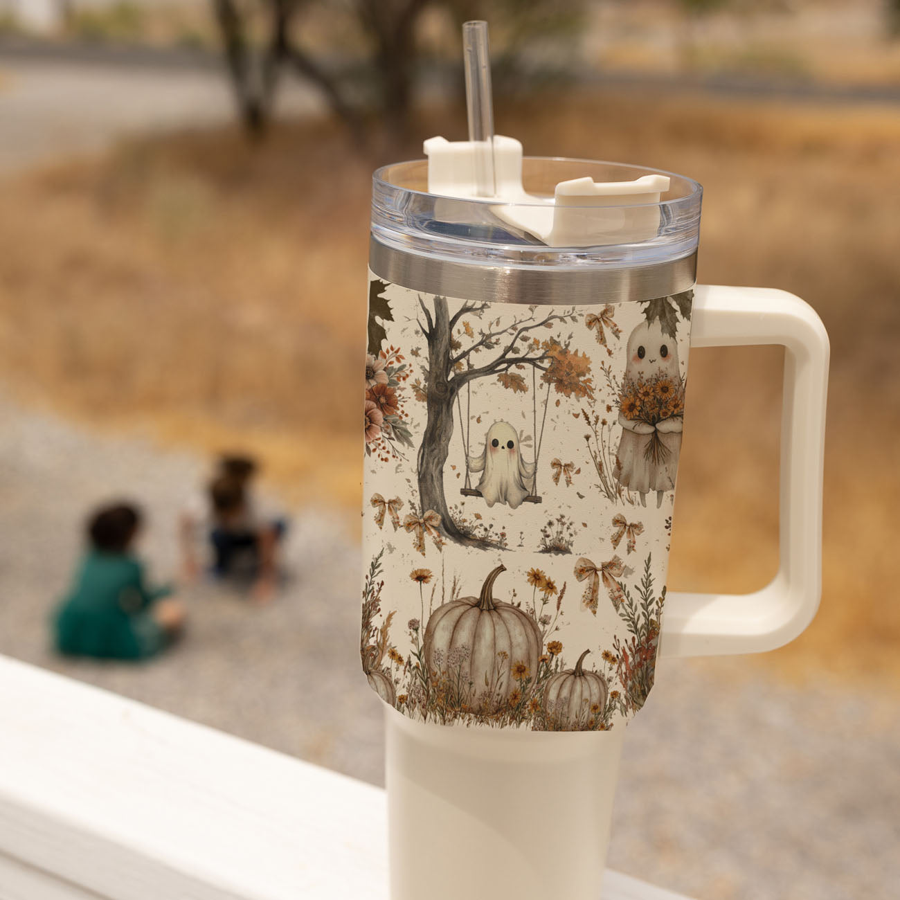Boho Spooks 40 oz Insulated Tumbler