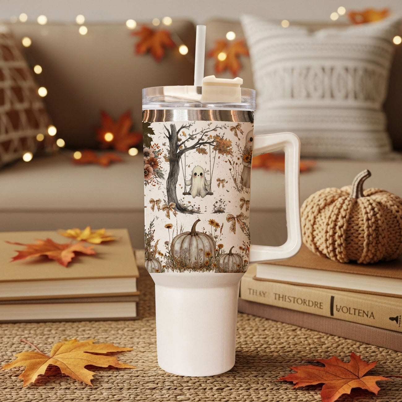 Boho Spooks 40 oz Insulated Tumbler