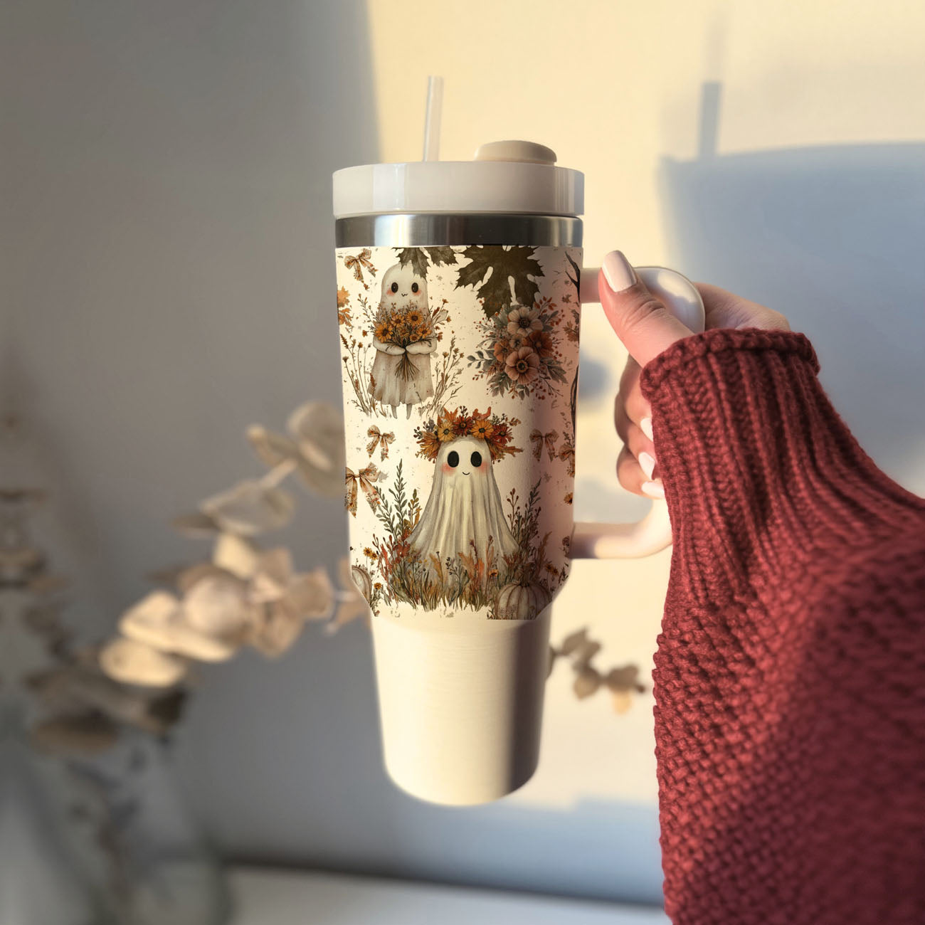 Boho Spooks 40 oz Insulated Tumbler