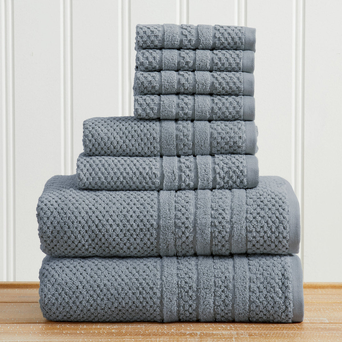 Giuliana Cotton Checkered Jacquard Towel Collection
