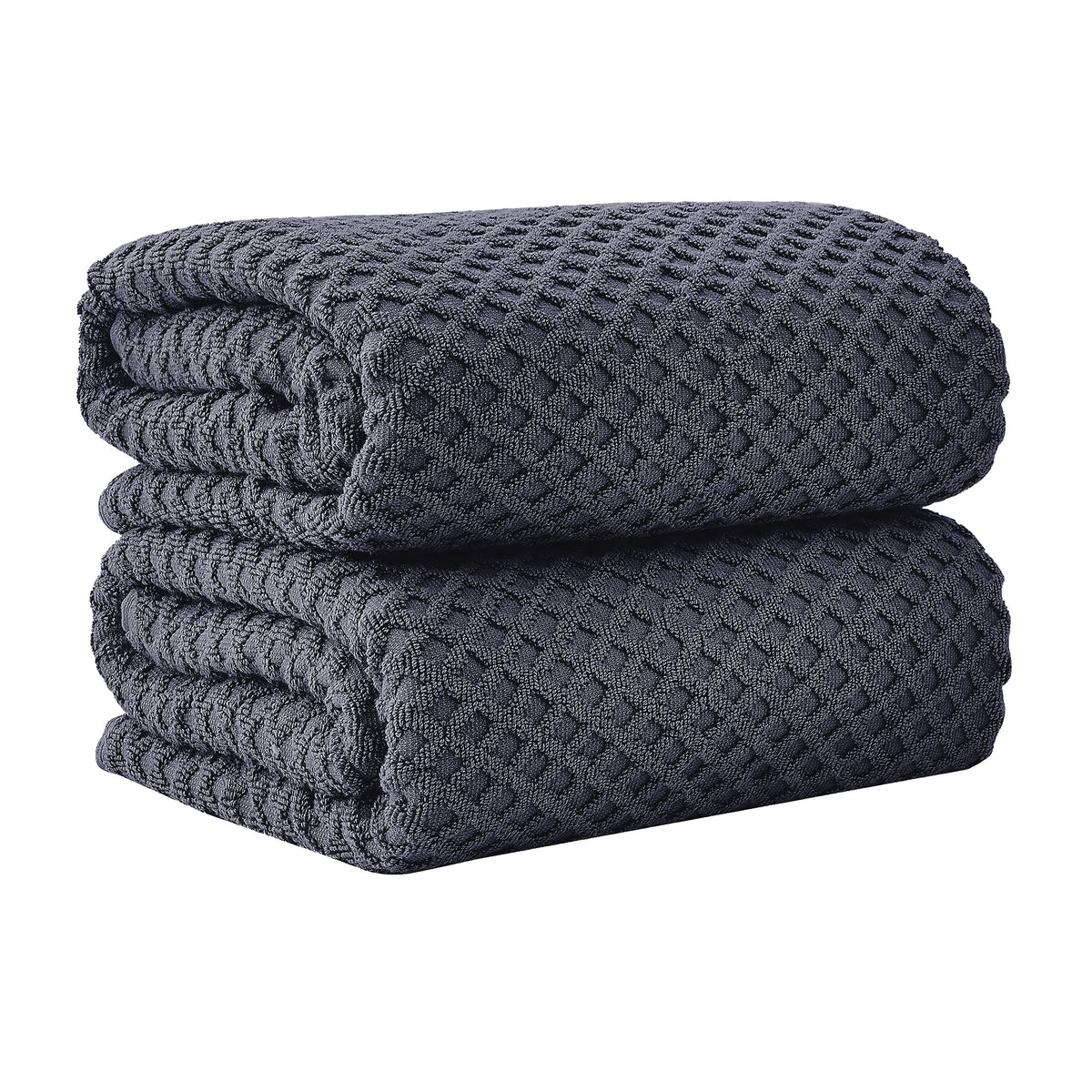 Grayson Cotton Diamond Waffle Towel Collection