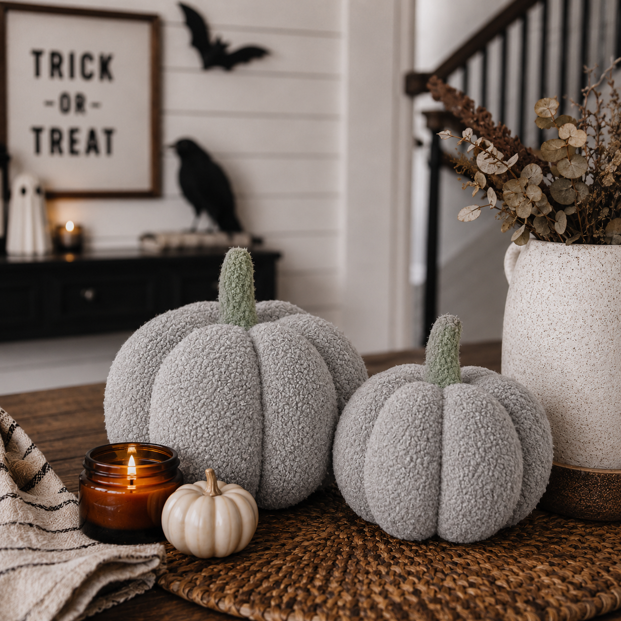 Blair Plush Pumpkin Pillow