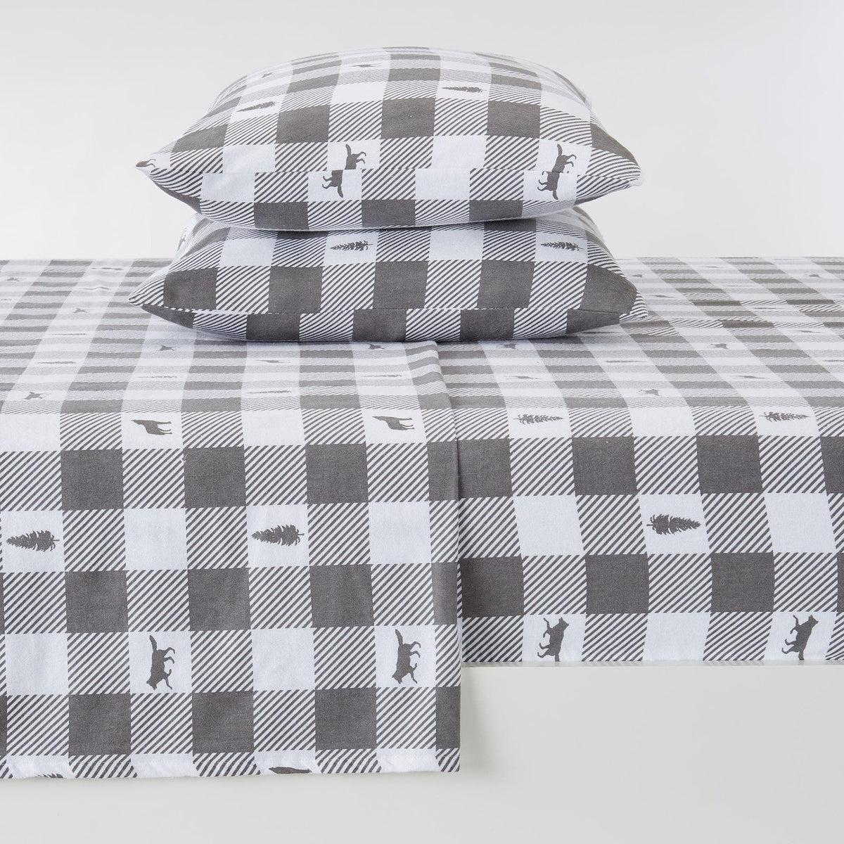 Boulder Turkish Cotton Lodge Flannel Sheet Set