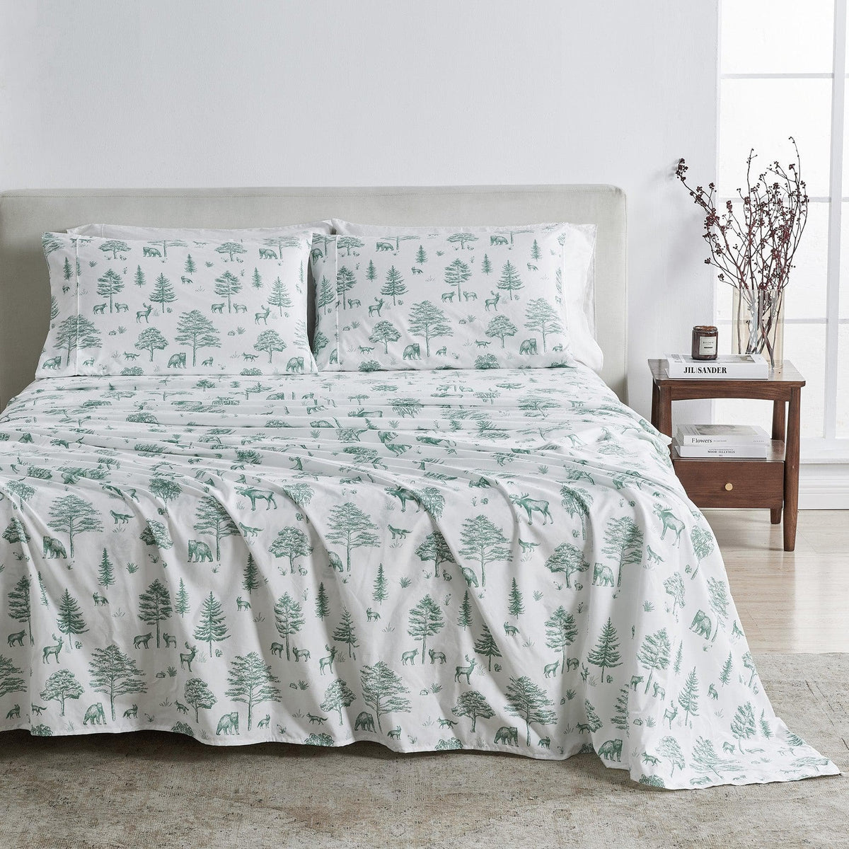 Mountain Ridge Lodge Microfiber Sheet Set