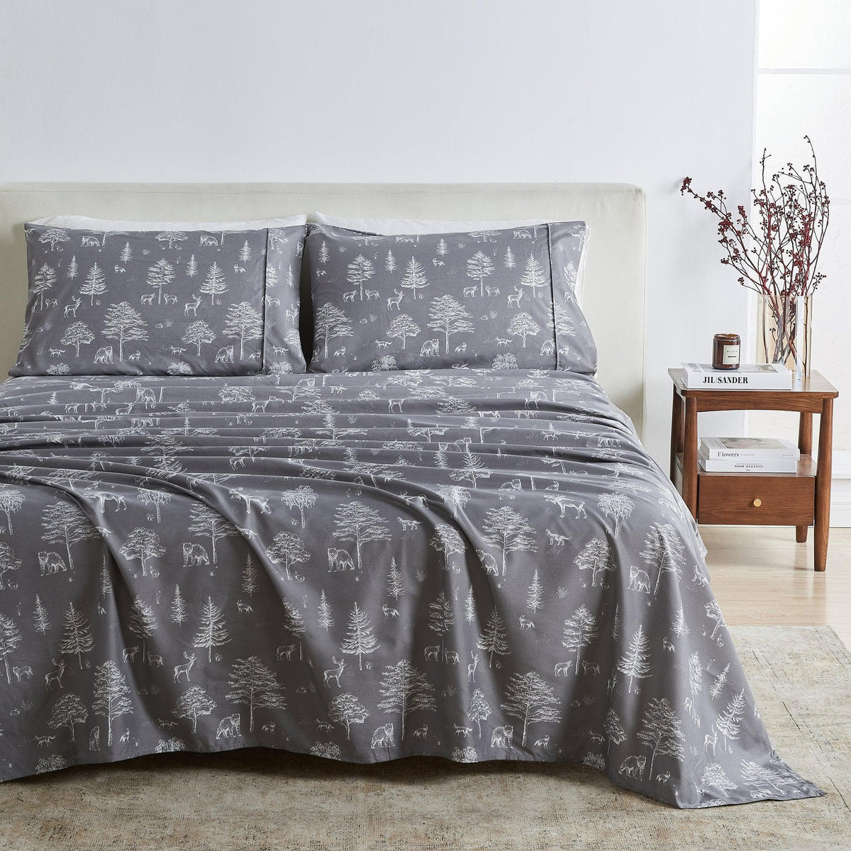 Mountain Ridge Lodge Microfiber Sheet Set