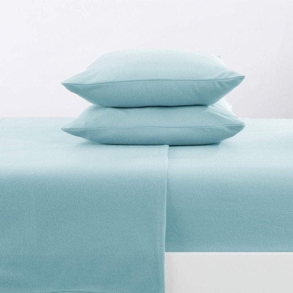 Christina Solid Fleece Sheet Set