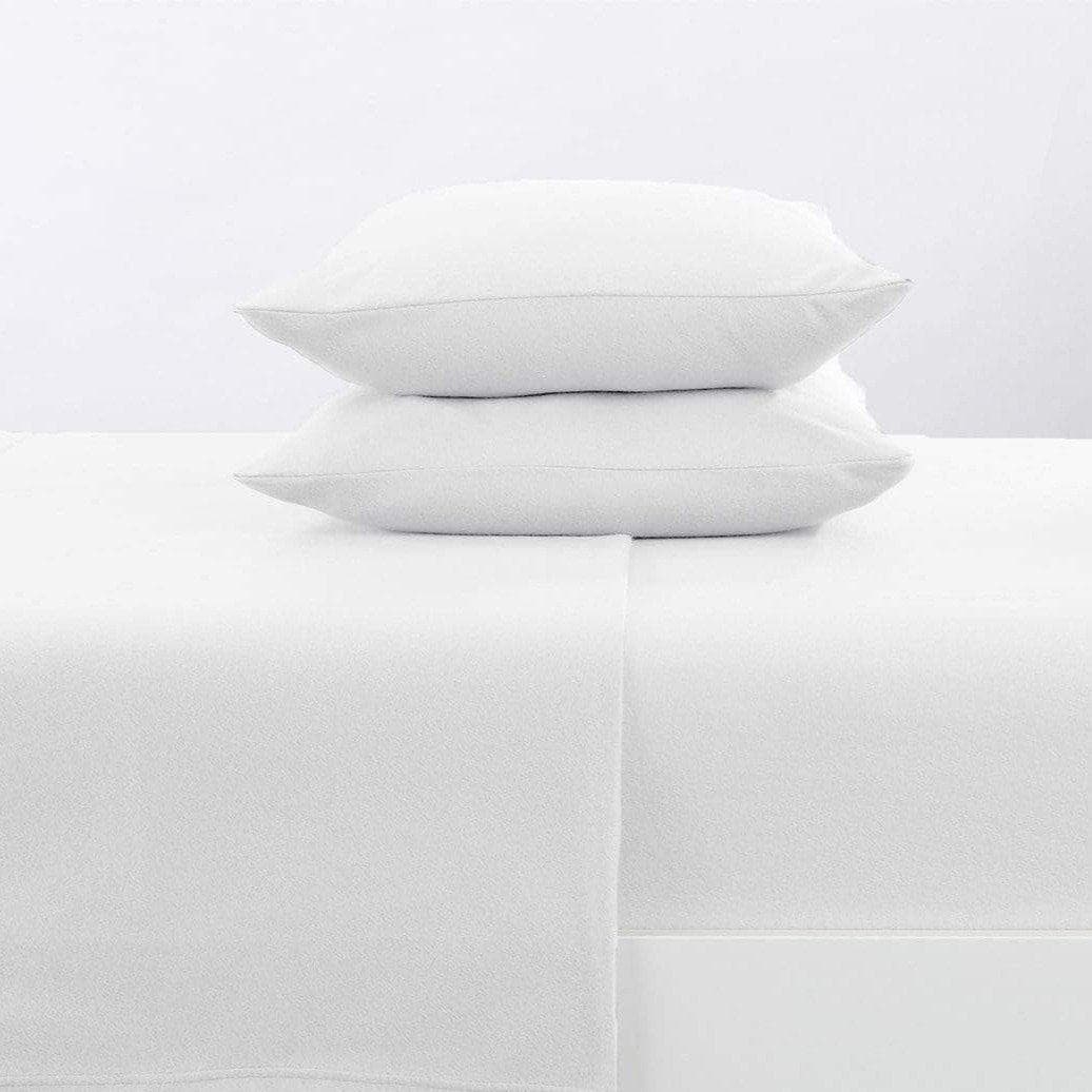 Christina Solid Fleece Sheet Set