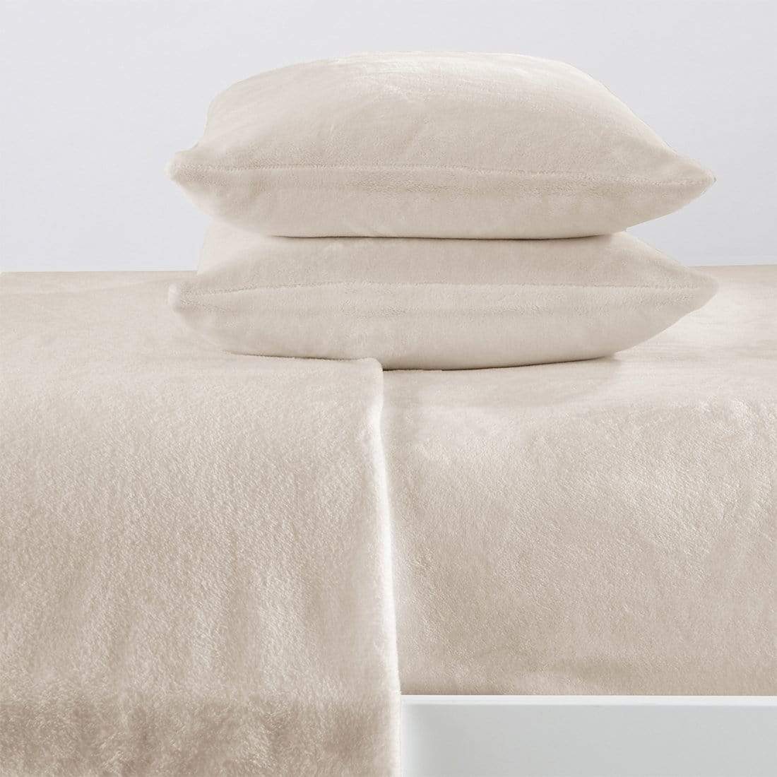 Velvet Luxe Solid Plush Sheet Set