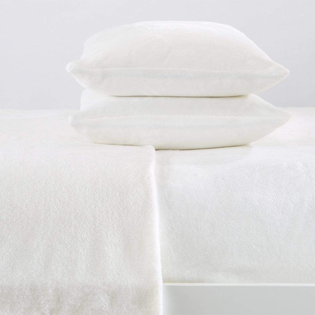 Velvet Luxe Solid Plush Sheet Set