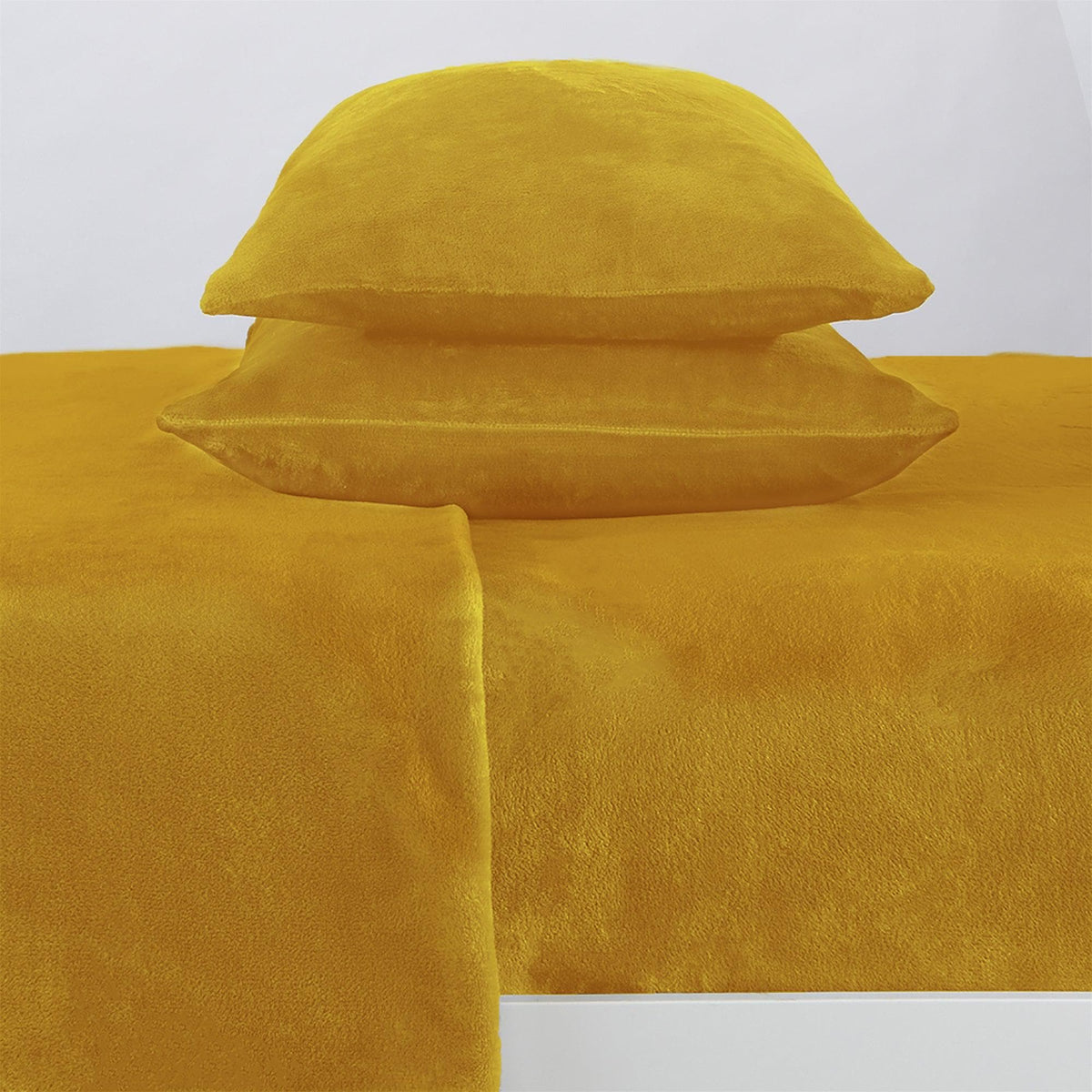 Velvet Luxe Solid Plush Sheet Set