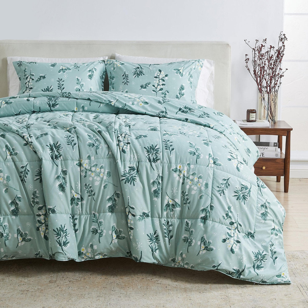 Odette Reversible Comforter + Sham Set