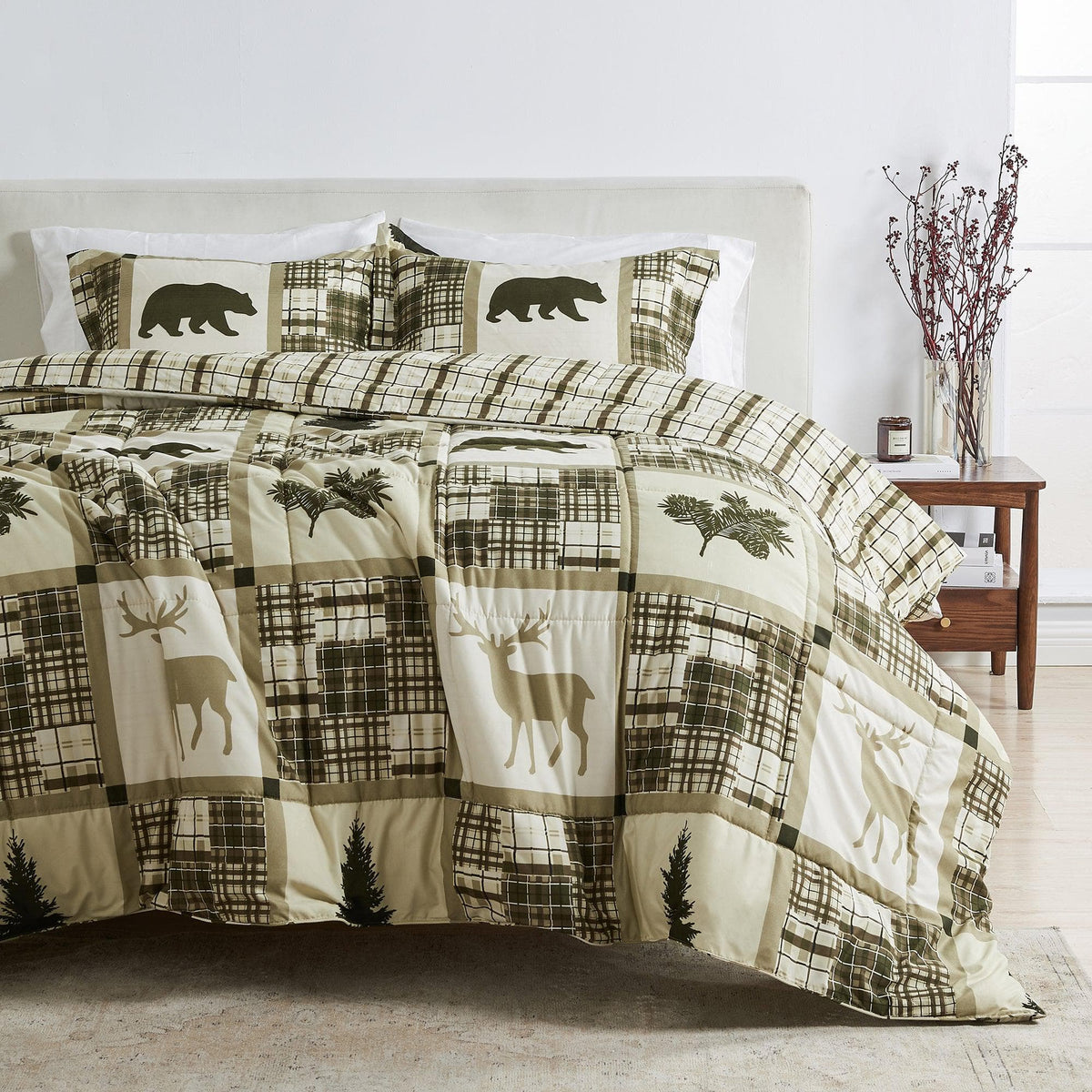 Odette Reversible Comforter + Sham Set