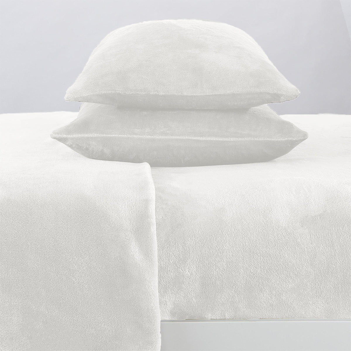 Velvet Luxe Solid Plush Sheet Set