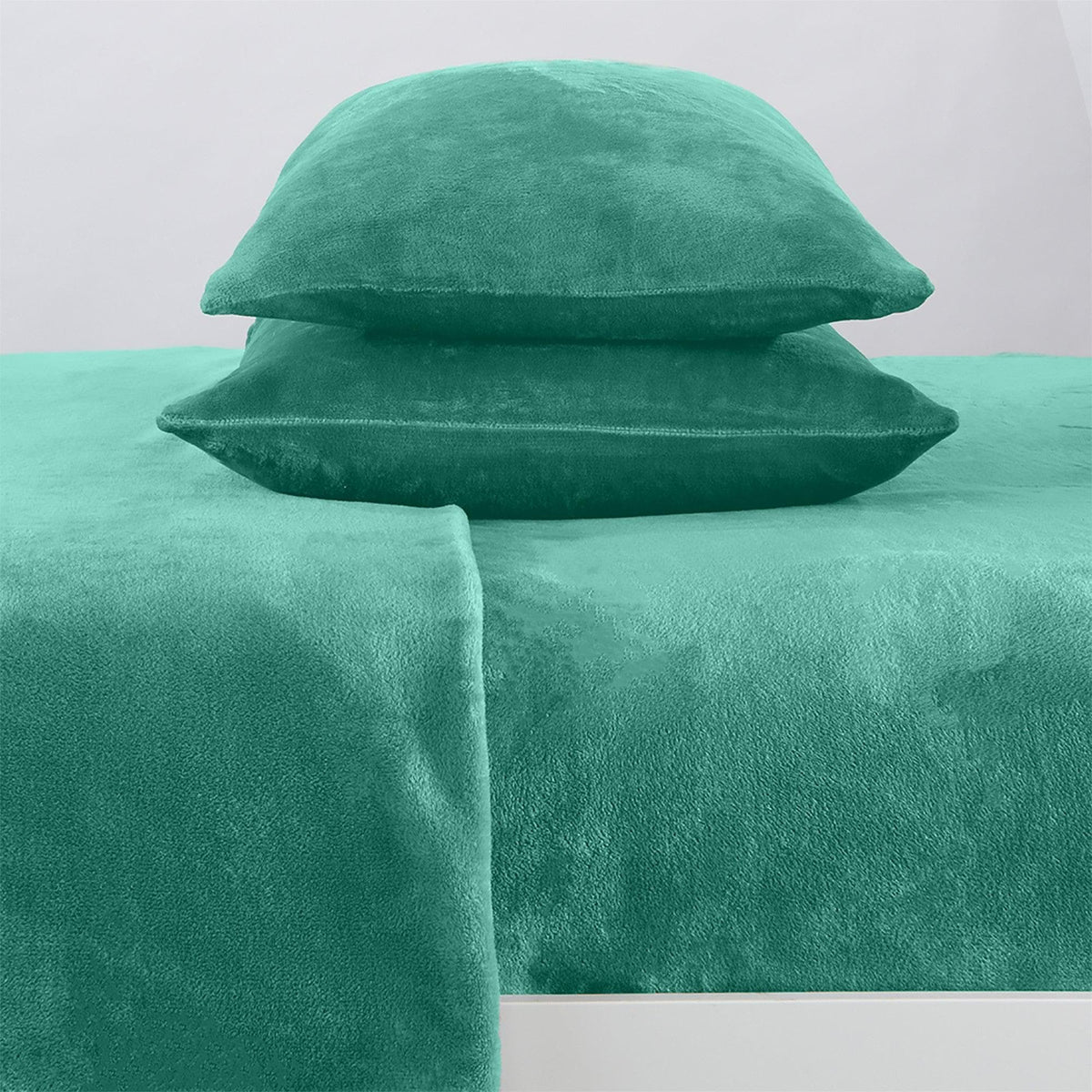 Velvet Luxe Solid Plush Sheet Set