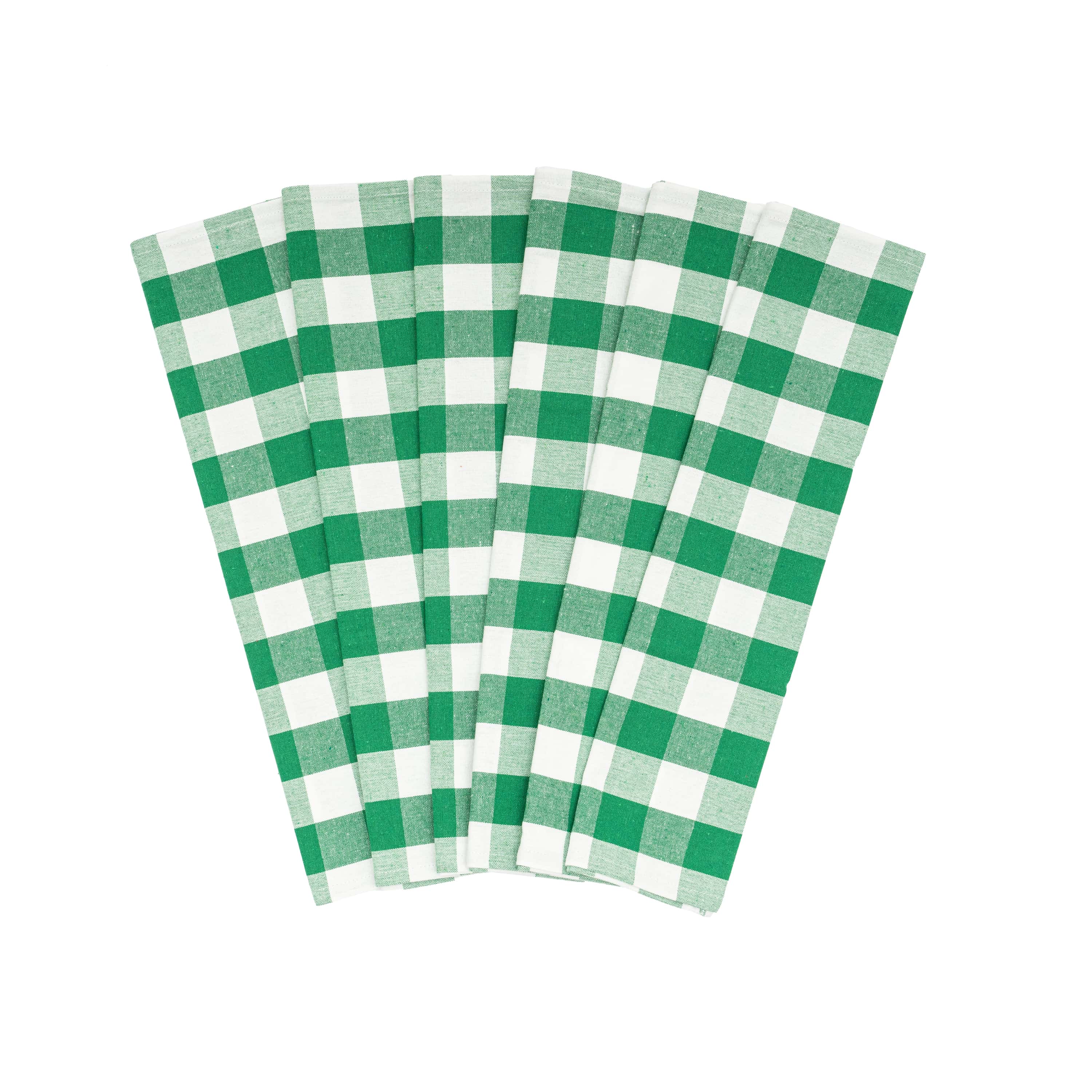 Plaid Cotton Kitchen Towels – alternate product view