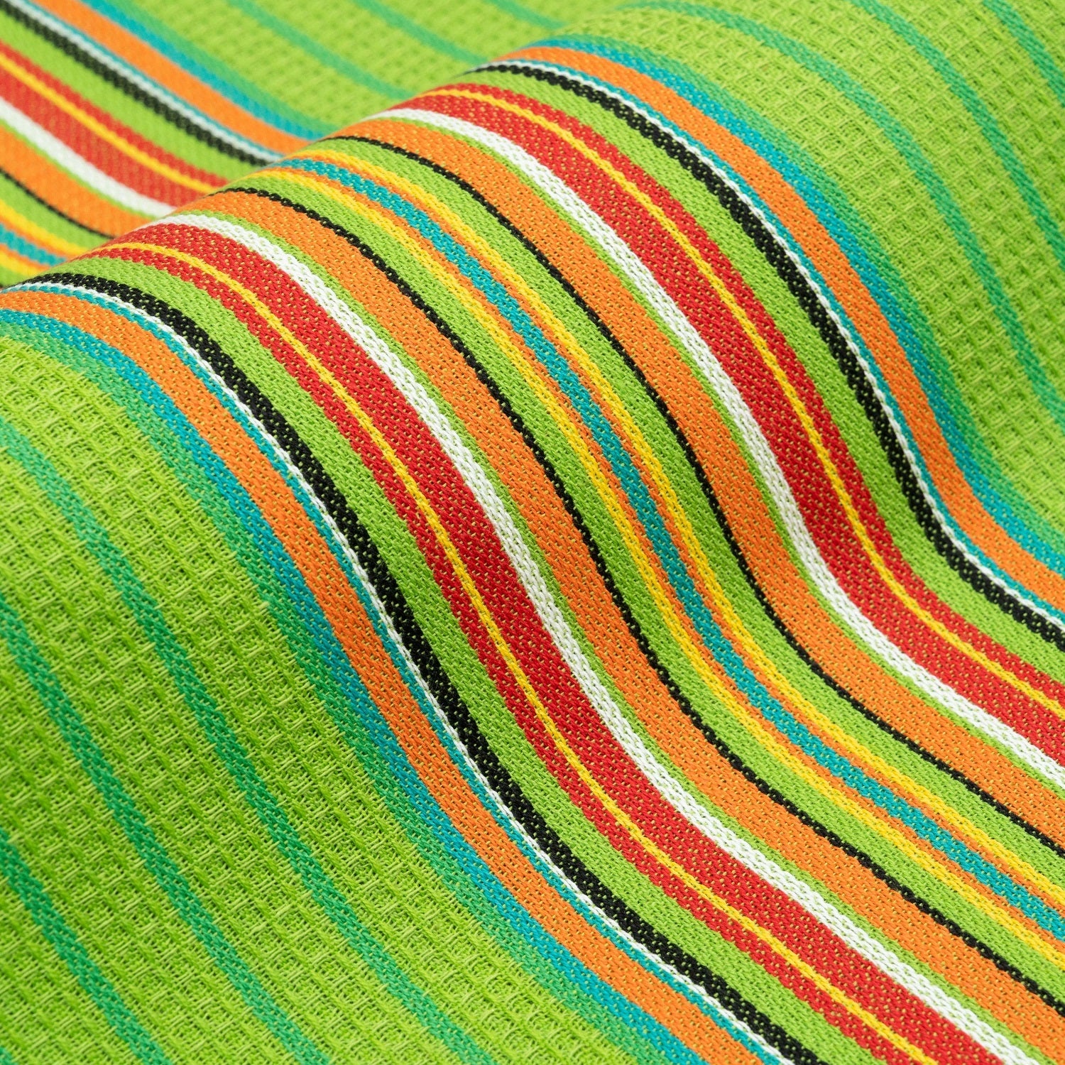 Salsa Stripe Cotton Kitchen Towels — Set of 6 – alternate product view