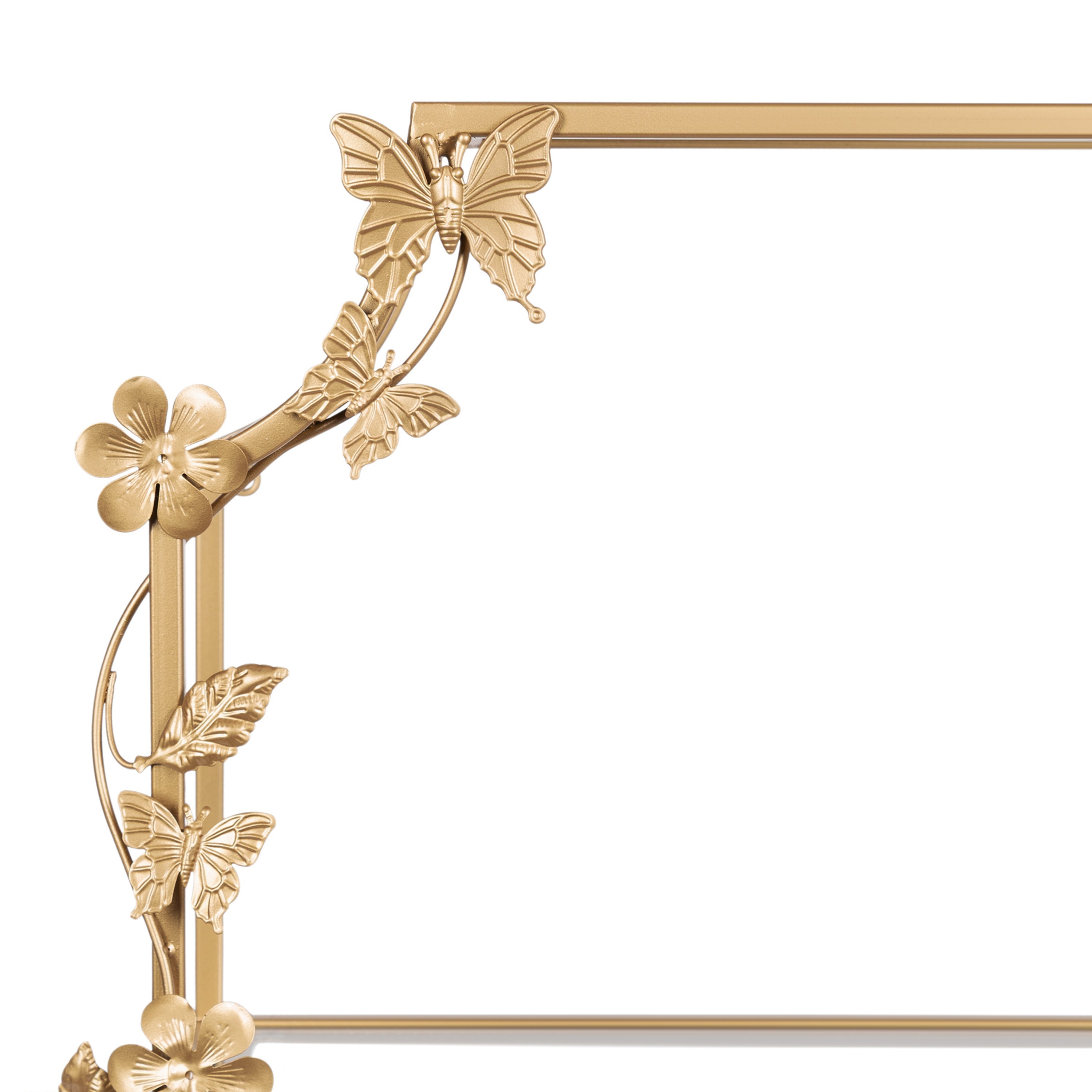 Rosella Floral Tiered Metal Shelf – alternate product view