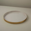 Halo Large Enamel Serving Tray — 15 in