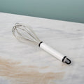 Hani enamel-handle stainless steel whisk