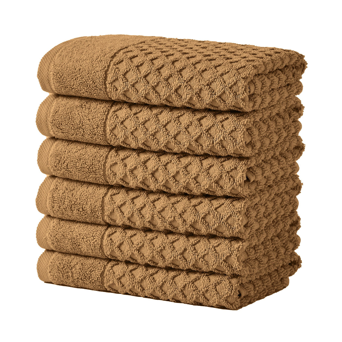 Grayson Cotton Diamond Waffle Towel Collection