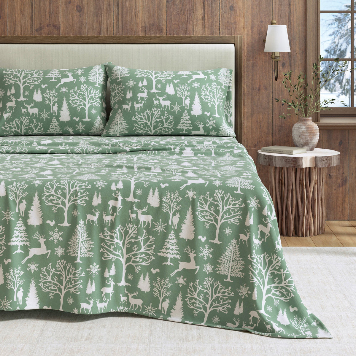 Lakeview Turkish Cotton Flannel Sheet Set