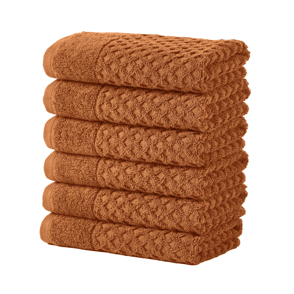 Grayson Cotton Diamond Waffle Towel Collection