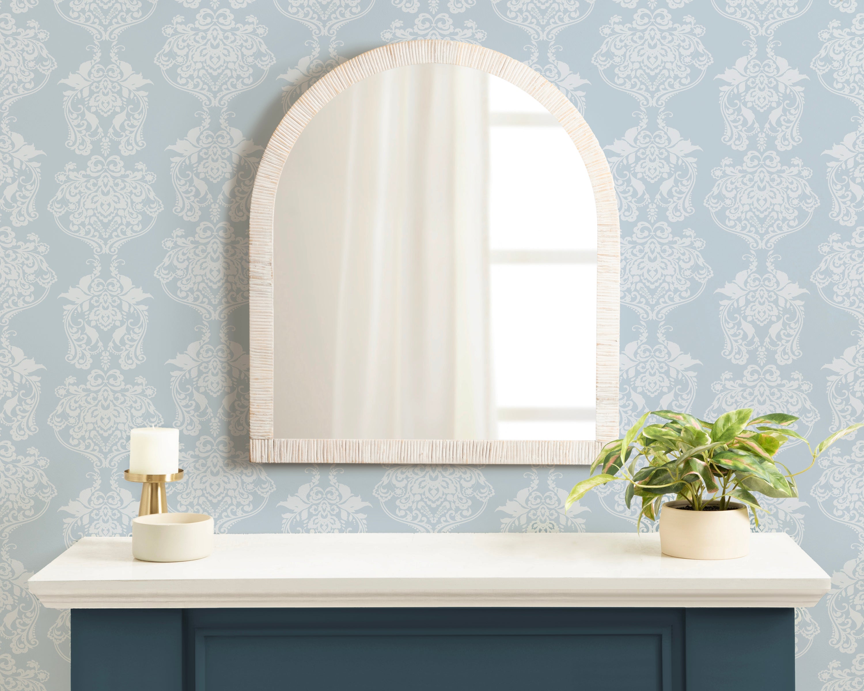 Rahfy Arch Framed Wall Mirror – alternate product view