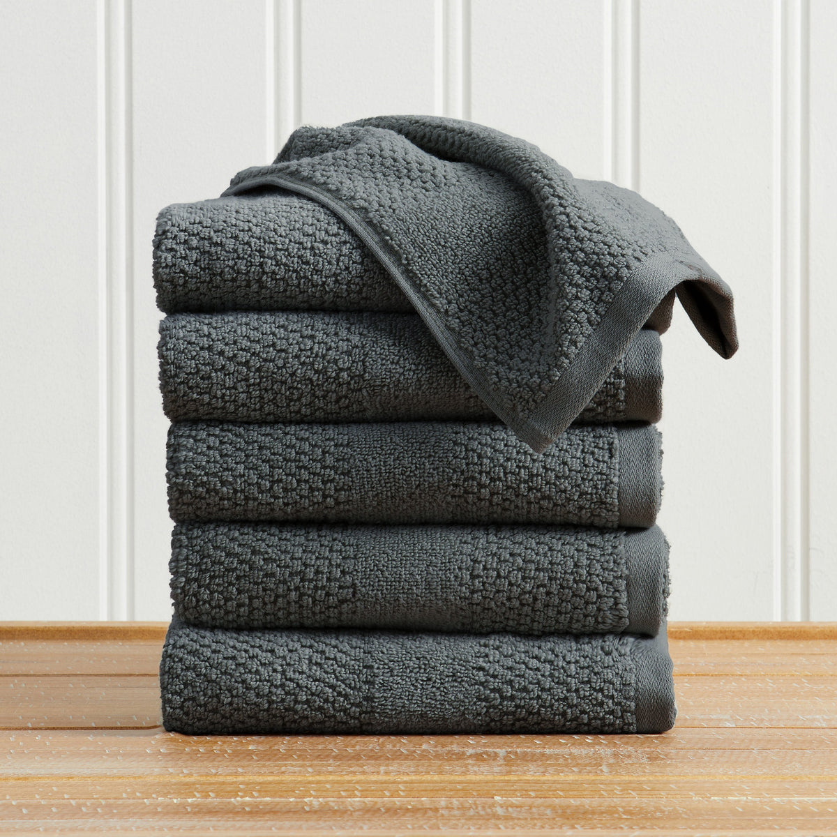 Marbella Textured Cotton Bath Towel Collection