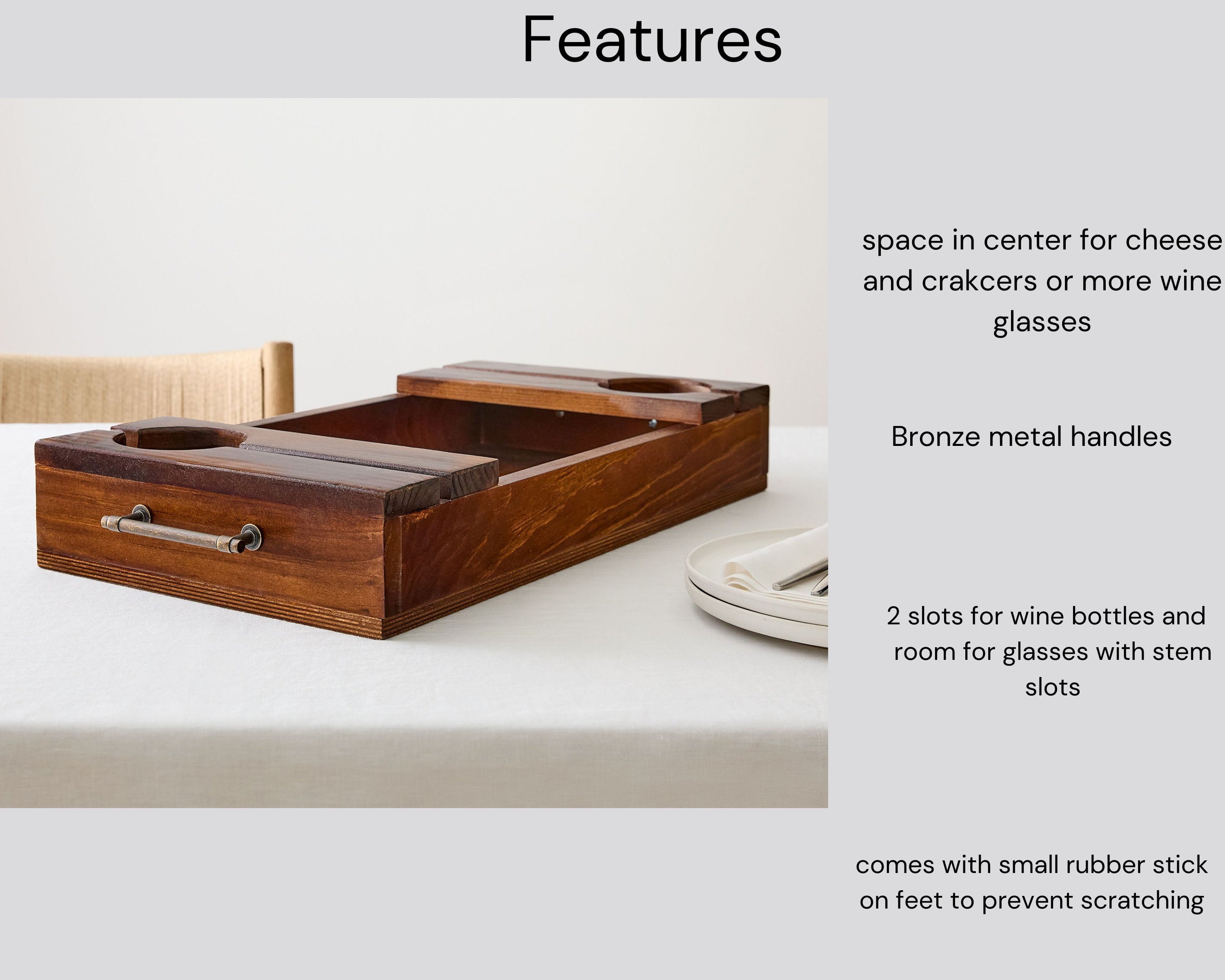 Wine and Serving Tray
