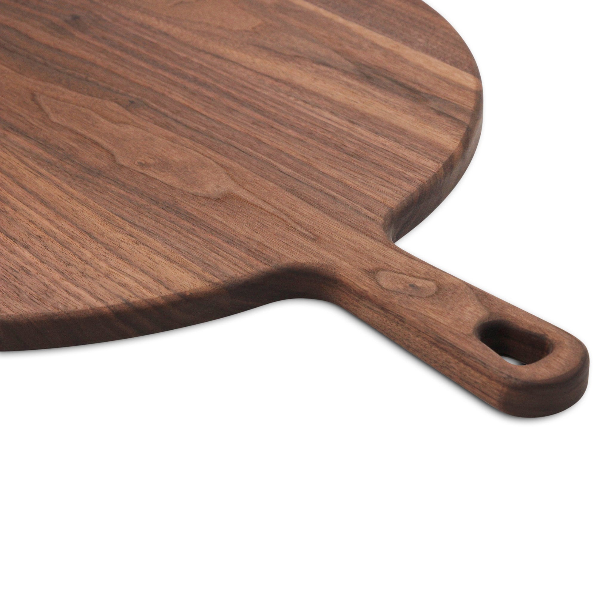 Walnut Paddle Cutting Board with Handle – alternate product view
